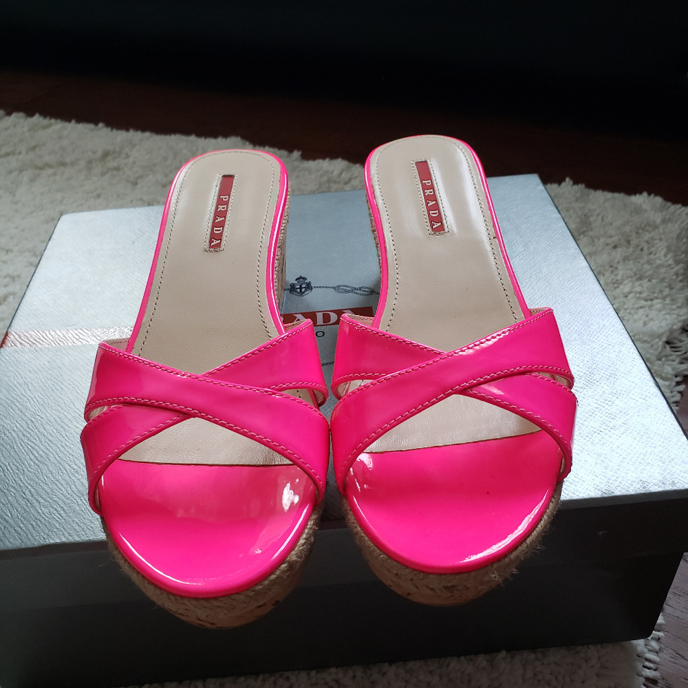 Prada wedge